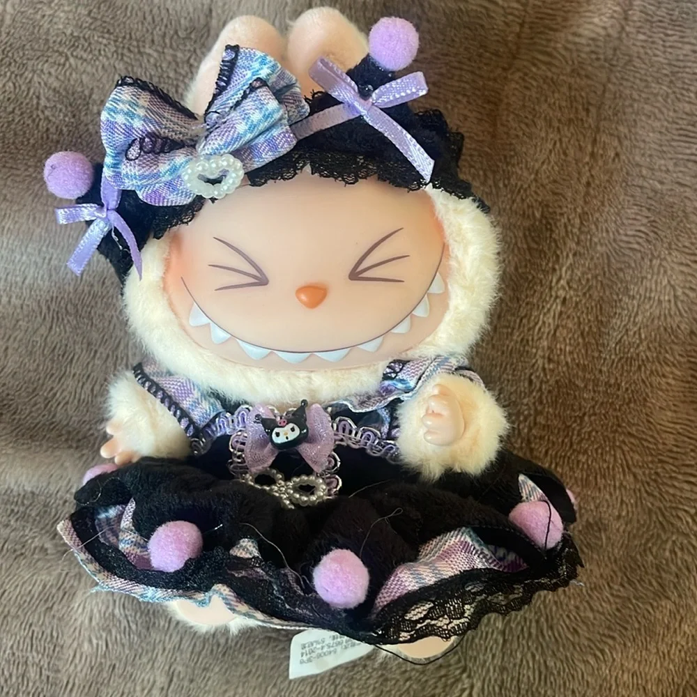 Labubu 2 piece kuromi outfit dress and headband new